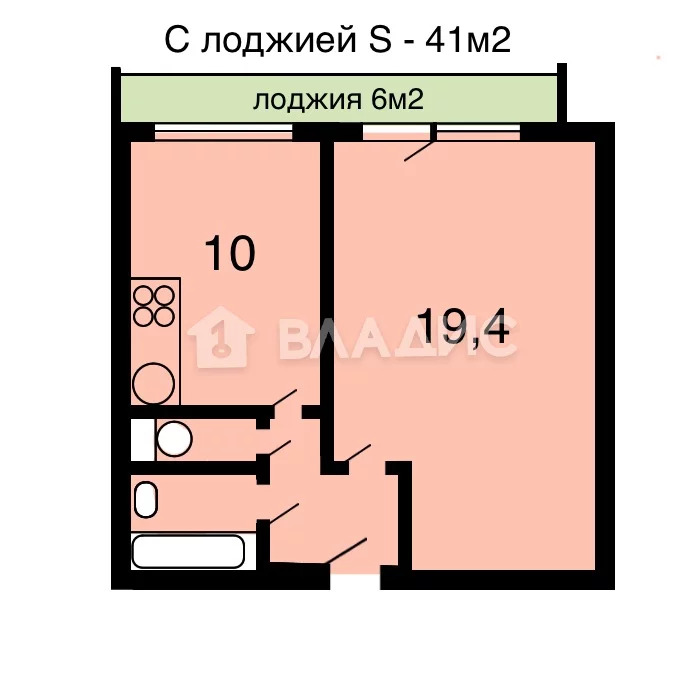 Москва, Челюскинская улица, д.12, 1-комнатная квартира на продажу - Фото 3