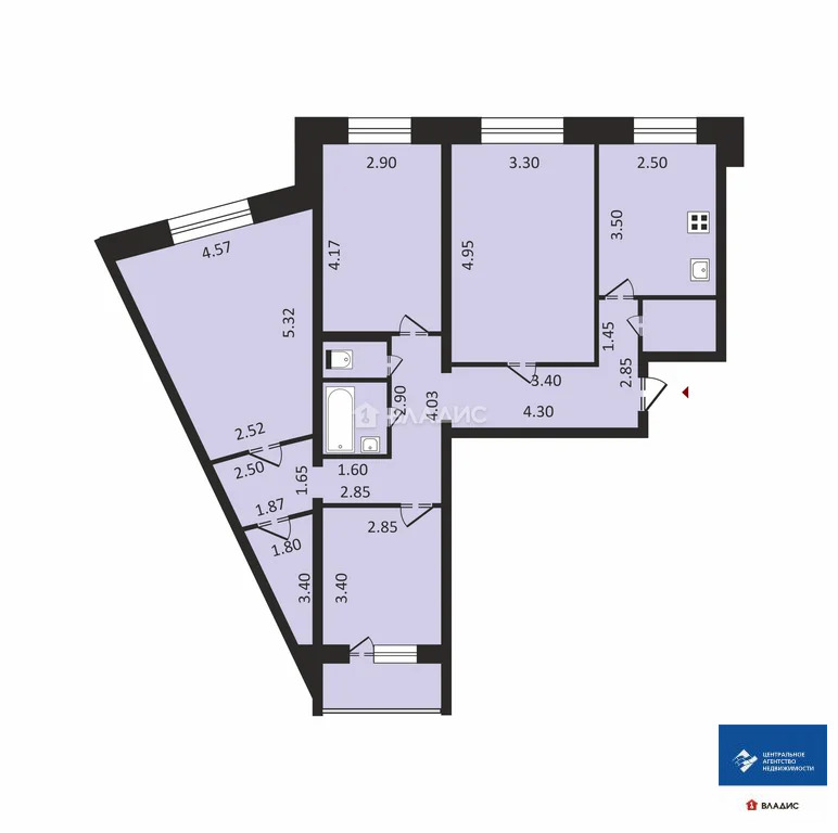 Продажа квартиры, Рязань, ул. Новоселов - Фото 9