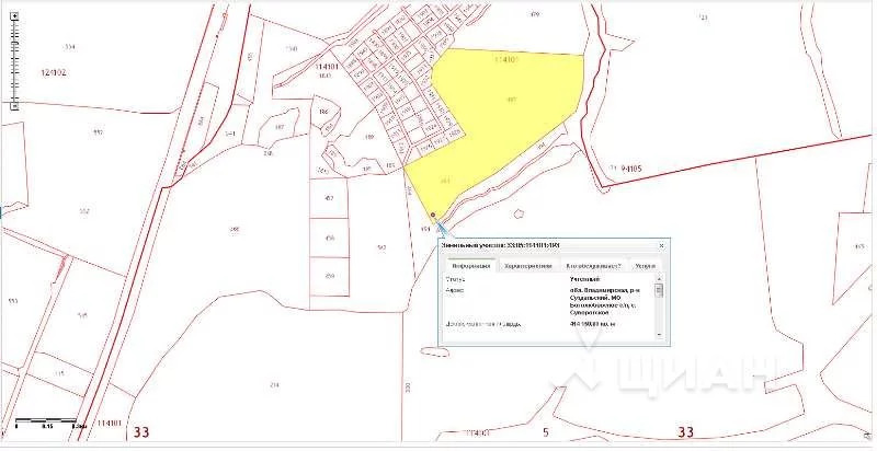 Кадастровая карта суворотское суздальского района
