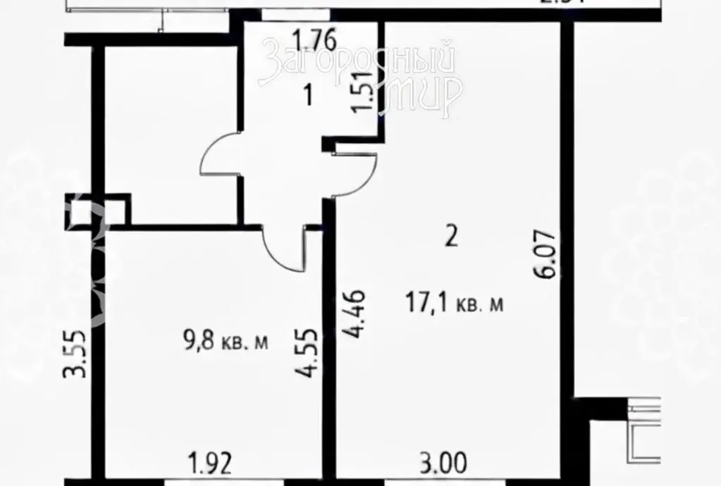 Новая 1-комнатная квартира - Фото 5