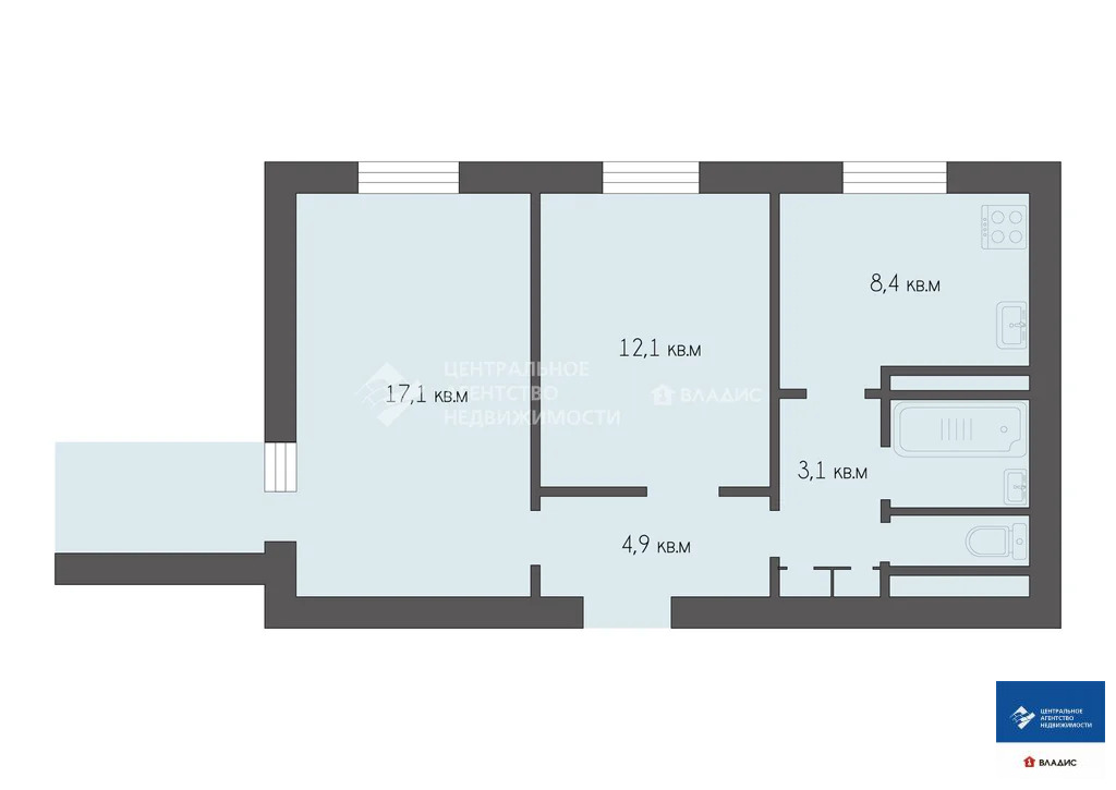 Продажа квартиры, Рязань, ул. Есенина - Фото 18