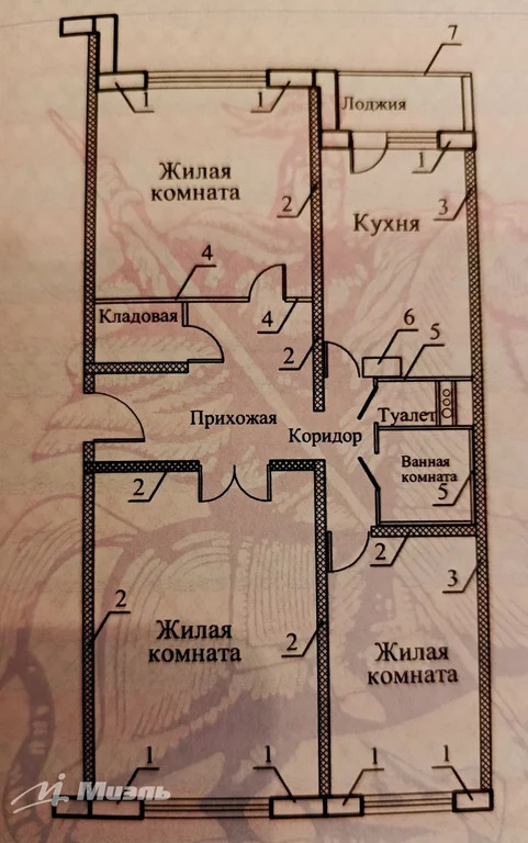 3-х комнатная квартира - Фото 8