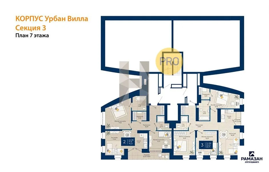Продажа квартиры в новостройке, Казань, м. Суконная слобода, ул. ... - Фото 8