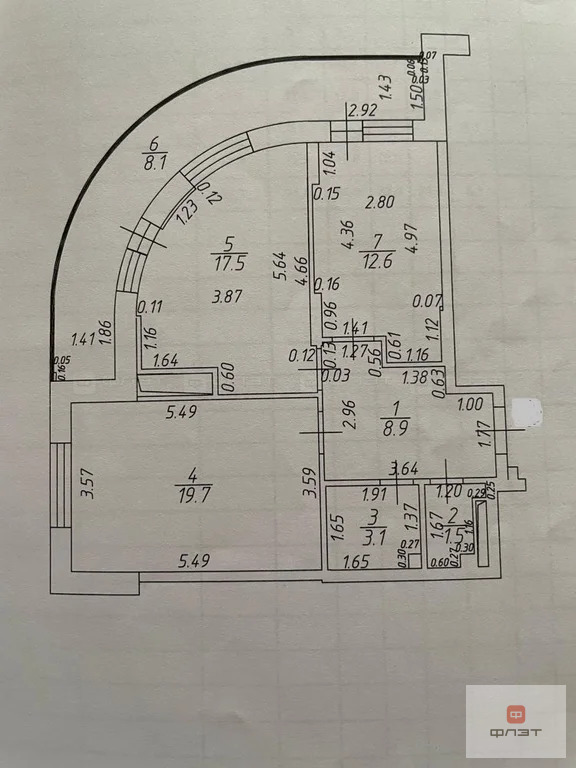 Продажа квартиры, Казань, ул. Юлиуса Фучика - Фото 20