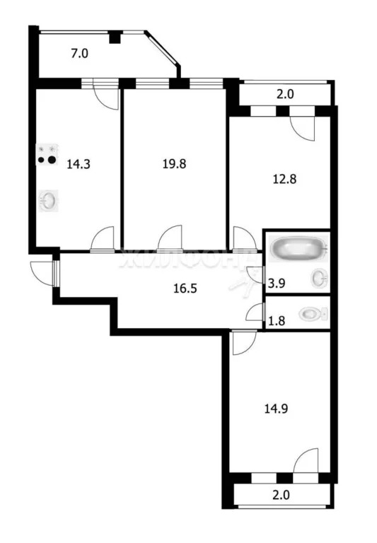 Продажа квартиры, Новосибирск, Красный пр-кт. - Фото 0