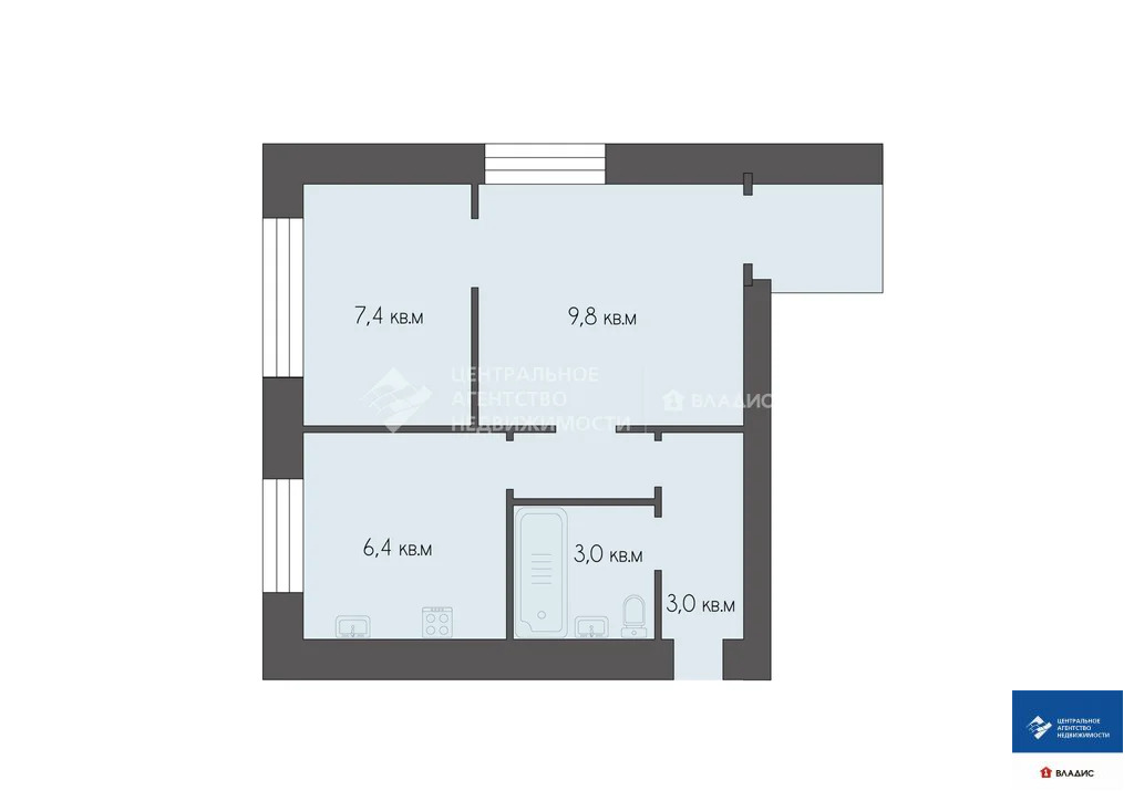 Продажа квартиры, Рязань, ул. Строителей - Фото 17