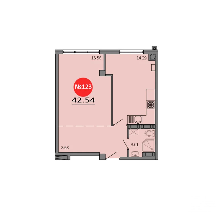 Продажа квартиры в новостройке, Белоглинка, Симферопольский район, ... - Фото 2