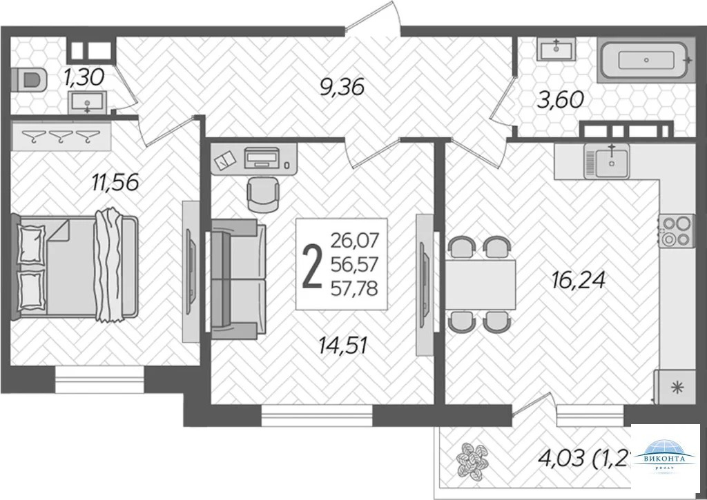 Продажа квартиры, Краснодар, улица Владимира Жириновского - Фото 0