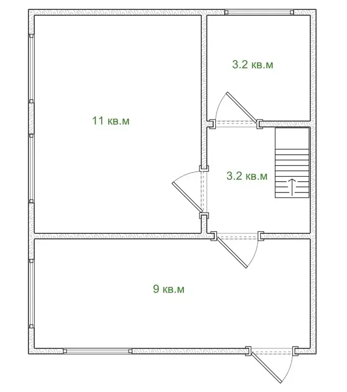 Дом 41 м2 на участке 12 сот. - Фото 24