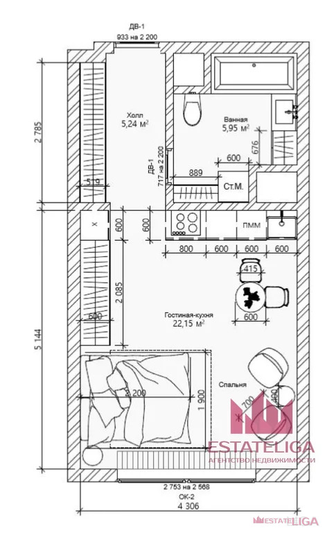 Аренда квартиры, Стремянный пер. - Фото 10