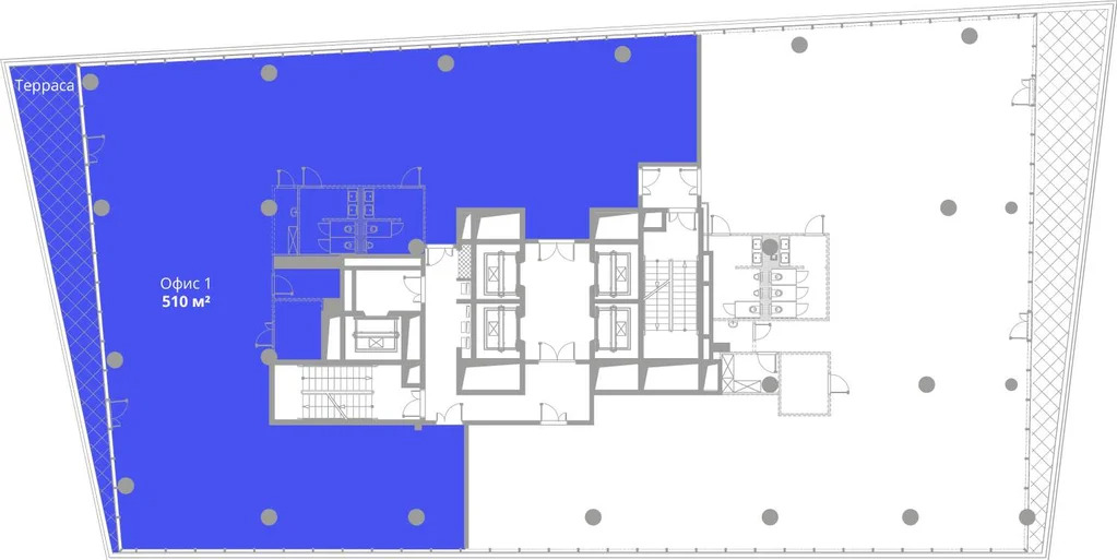 Аренда офиса 510 м2 - Фото 2