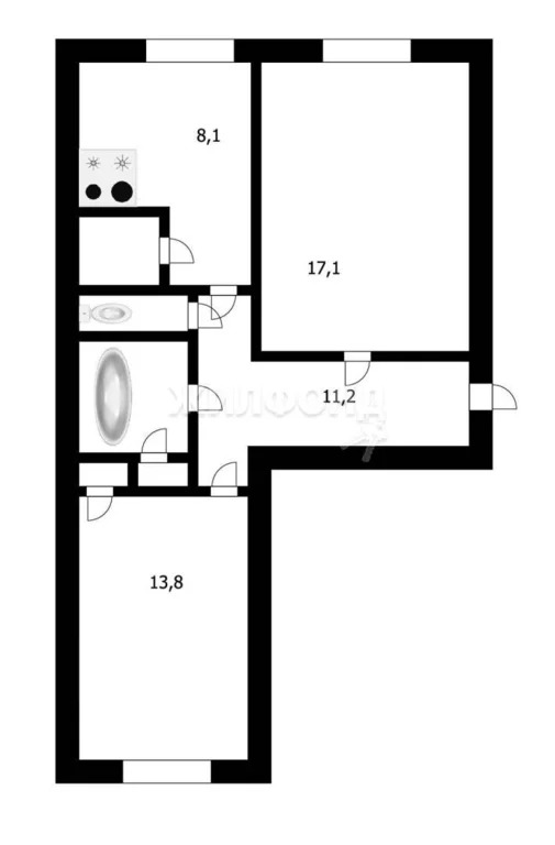 Продажа квартиры, Новосибирск, ул. Серебренниковская - Фото 15