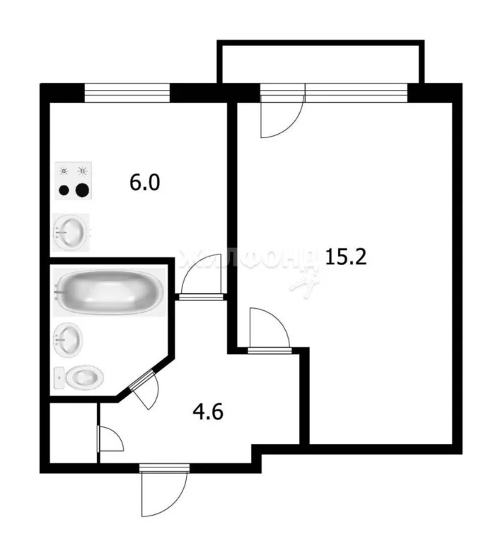 Продажа квартиры, Новосибирск, ул. Забалуева - Фото 15