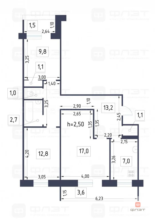 Продажа квартиры, Казань, ул. Сафиуллина - Фото 28