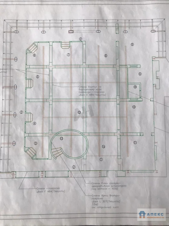 Аренда помещения 365 м2 под офис,  м. Октябрьская в бизнес-центре ... - Фото 7