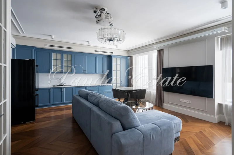 Кухня-гостиная, 2 спальни и кабинет. Виды на Сити (ном. объекта: 9737) - Фото 2