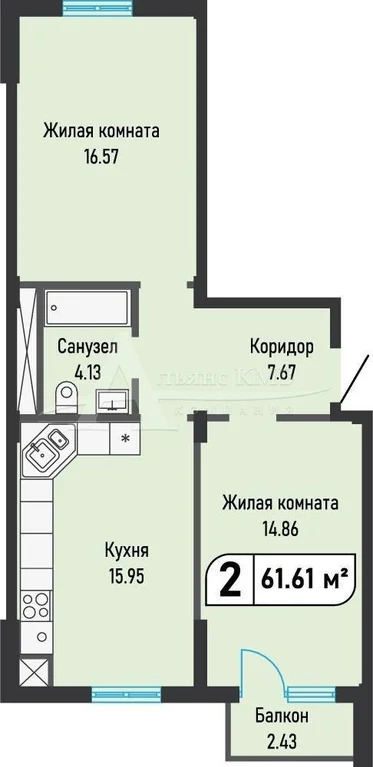 Продажа квартиры, Железноводск, Рядового Панченко ул. - Фото 1