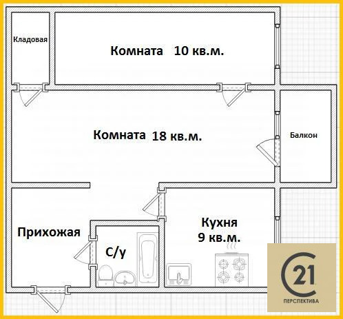 Продажа квартиры, Люберцы, Люберецкий район, Октябрьский пр-кт. - Фото 3