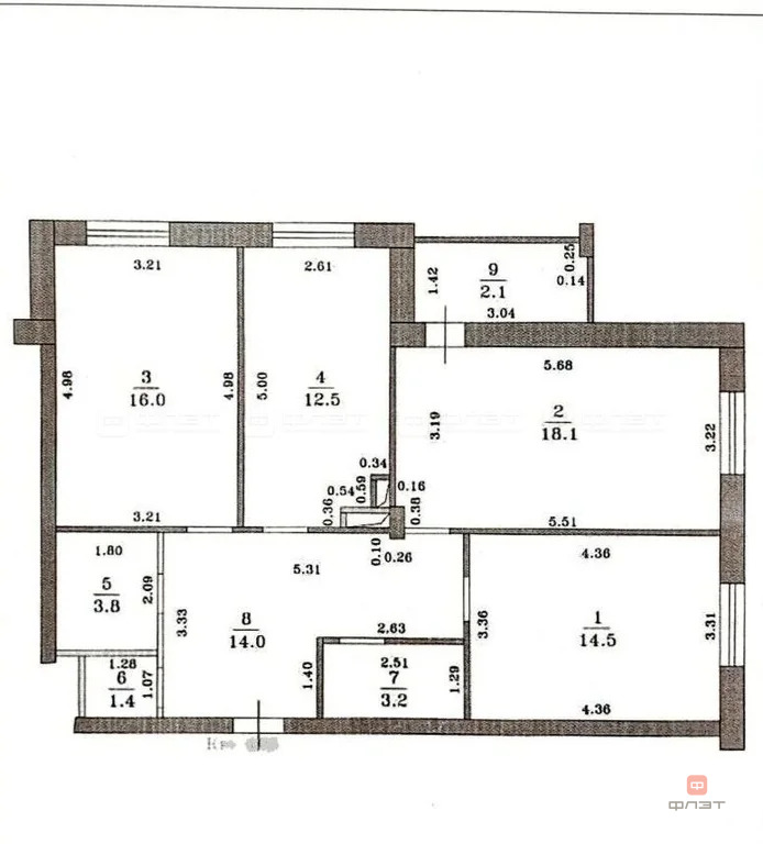 Продажа квартиры, Казань, ул. Волочаевская - Фото 17