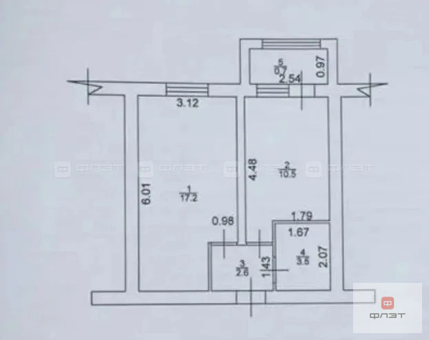 Продажа квартиры, Новое Шигалеево, Пестречинский район, ул. Петра ... - Фото 3