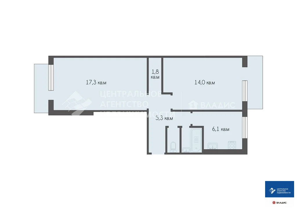 Продажа квартиры, Рязань, ул. Тимуровцев - Фото 16