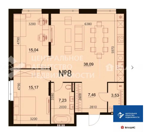 Продажа квартиры, Рязань, Мещёрская улица - Фото 14