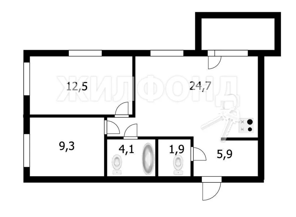 Продажа квартиры, Новосибирск, ул. Бурденко - Фото 24