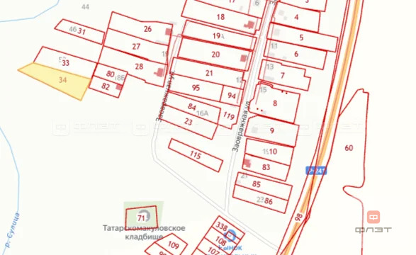Продажа участка, Русское Макулово, Верхнеуслонский район, ул. ... - Фото 3