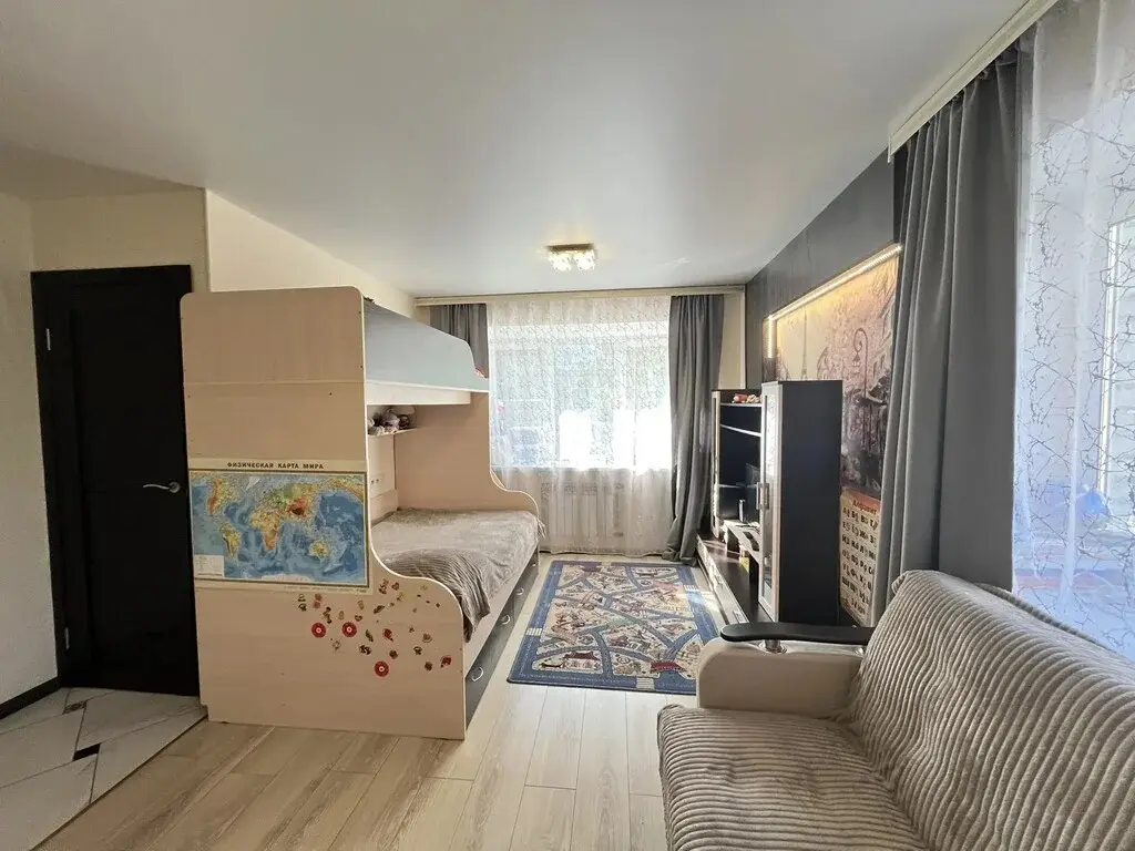 1-к. квартира, 30,4 м2, 4/4 эт. - Фото 1