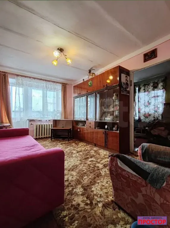 3-к. квартира, 50 м, 5/5 эт. - Фото 3