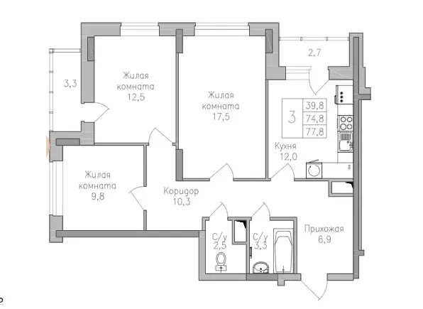 Продажа квартиры в новостройке - Фото 1