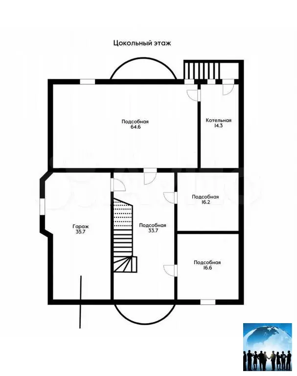 Резиденция 600 м2 в центре Краснодара - Фото 15