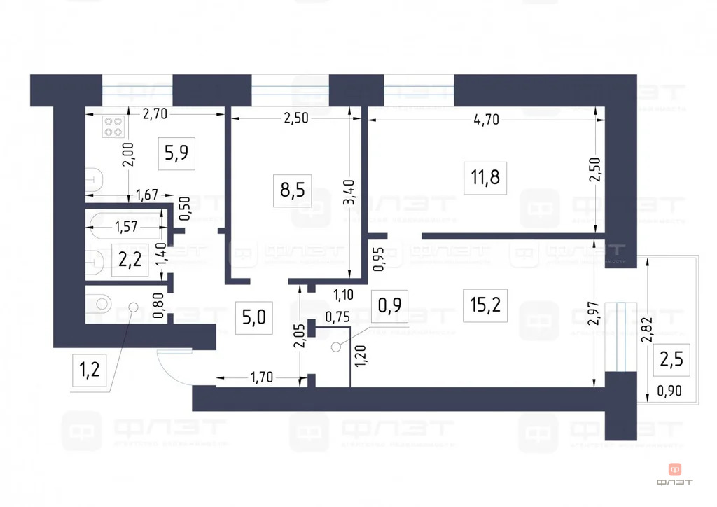 Продажа квартиры, Казань, ул. Агрономическая - Фото 22