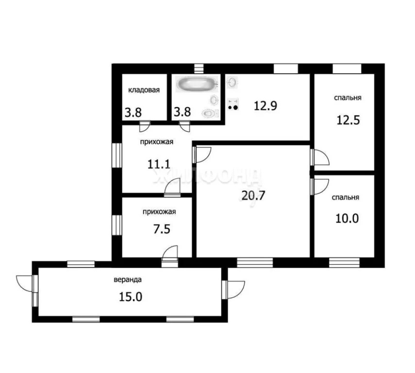 Продажа дома, Раздольное, Новосибирский район, Звездная - Фото 22