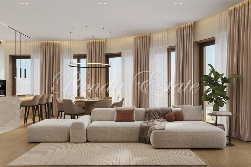 ЖК Sky View.Прямой вид на ЦАО (от зоопарка до Арбата) (ном. объекта: ... - Фото 1