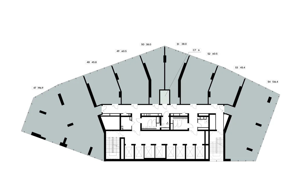 Продажа офиса 45.4 м2 - Фото 1