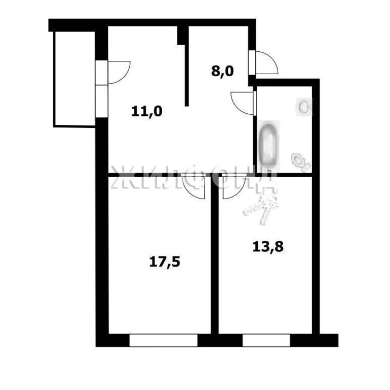 Продажа квартиры, Бердск, ул. Лунная - Фото 15