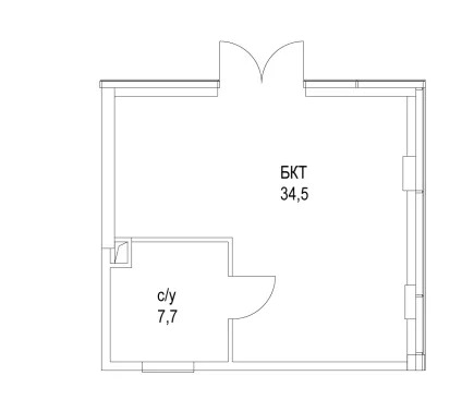 Аренда ПСН площадью 42.2 м2 - Фото 3