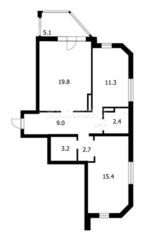 Продажа квартиры, Новосибирск, Владимира Высоцкого - Фото 17