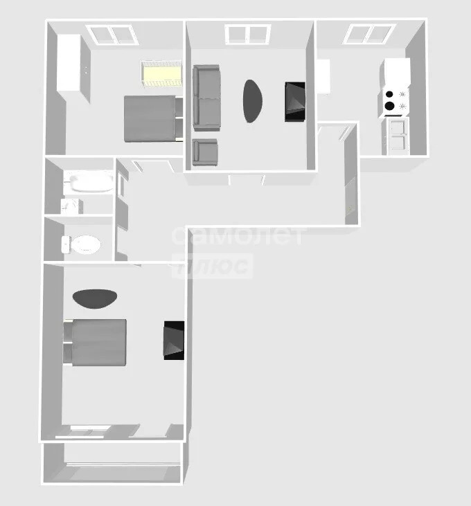 Продажа квартиры, Тула, Ф. Смирнова ул. - Фото 12