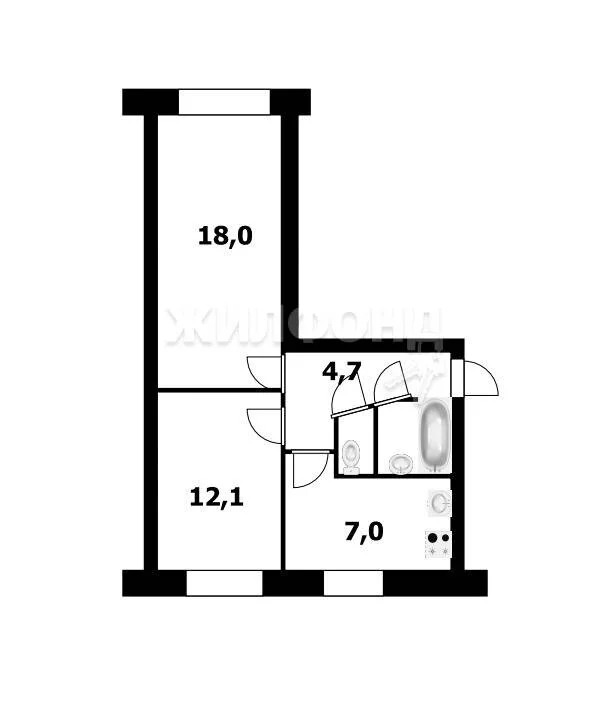 Продажа квартиры, Новосибирск, ул. Кубовая - Фото 19