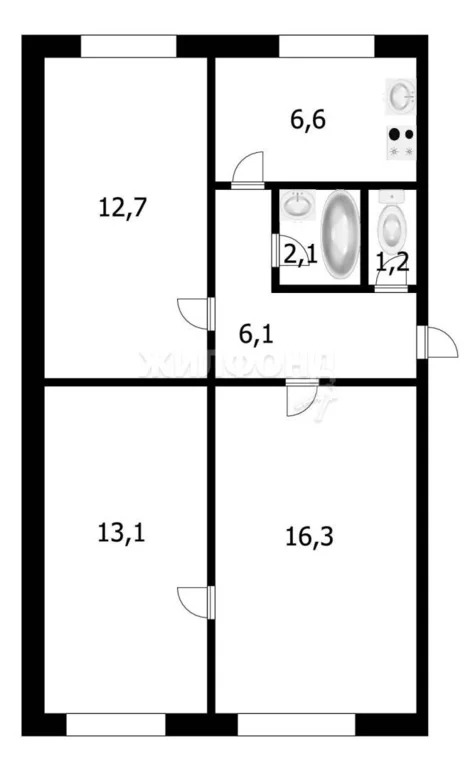 Продажа квартиры, Новосибирск, ул. Зорге - Фото 7