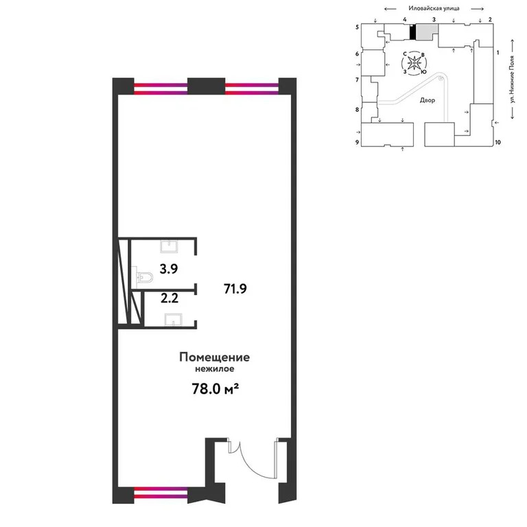 Продается ПСН 78 м2 - Фото 3