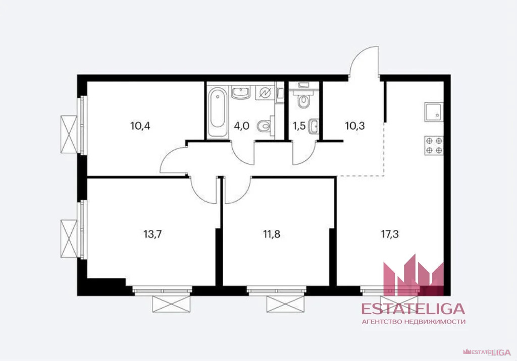 Продажа квартиры, 1-й Грайвороновский проезд - Фото 18