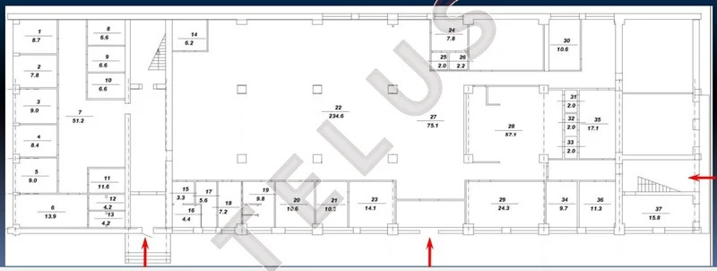 м. Алексеевская, Графский переулок, 2600м2 "Продажа здания" (ном. ... - Фото 3