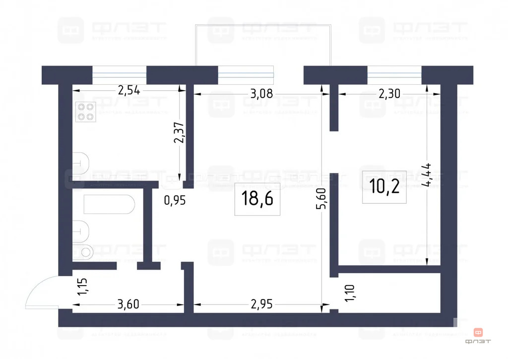 Продажа квартиры, Казань, ул. Гагарина - Фото 13