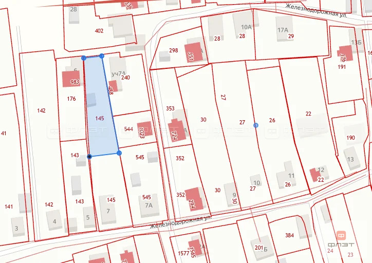 Продажа участка, Калинино, Высокогорский район, ул. Железнодорожная - Фото 12