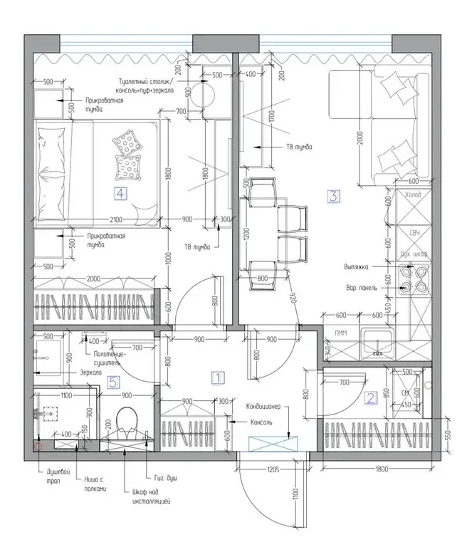 Аренда 1к кв. в ЖК Skolkovo One - Фото 22