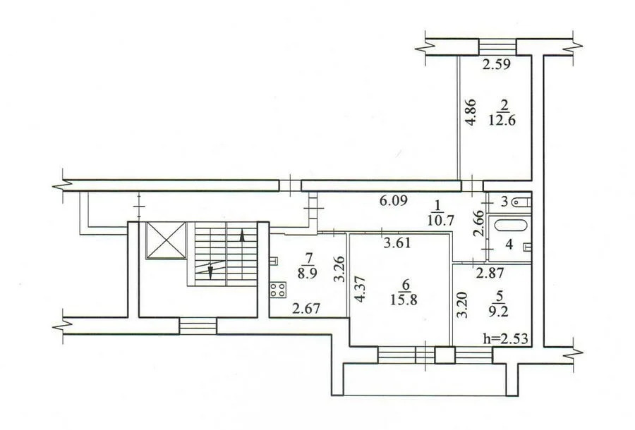 Продажа квартиры, Новосибирск, ул. Колхидская - Фото 20