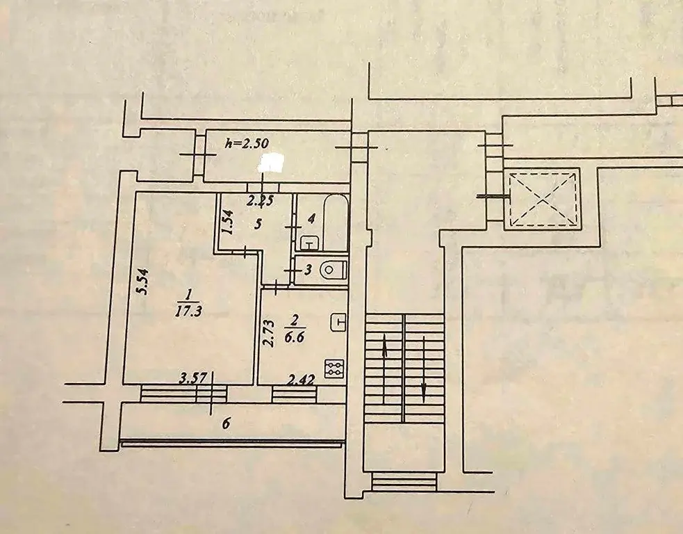 1-к. квартира, 32 м, 7/9 эт. - Фото 20